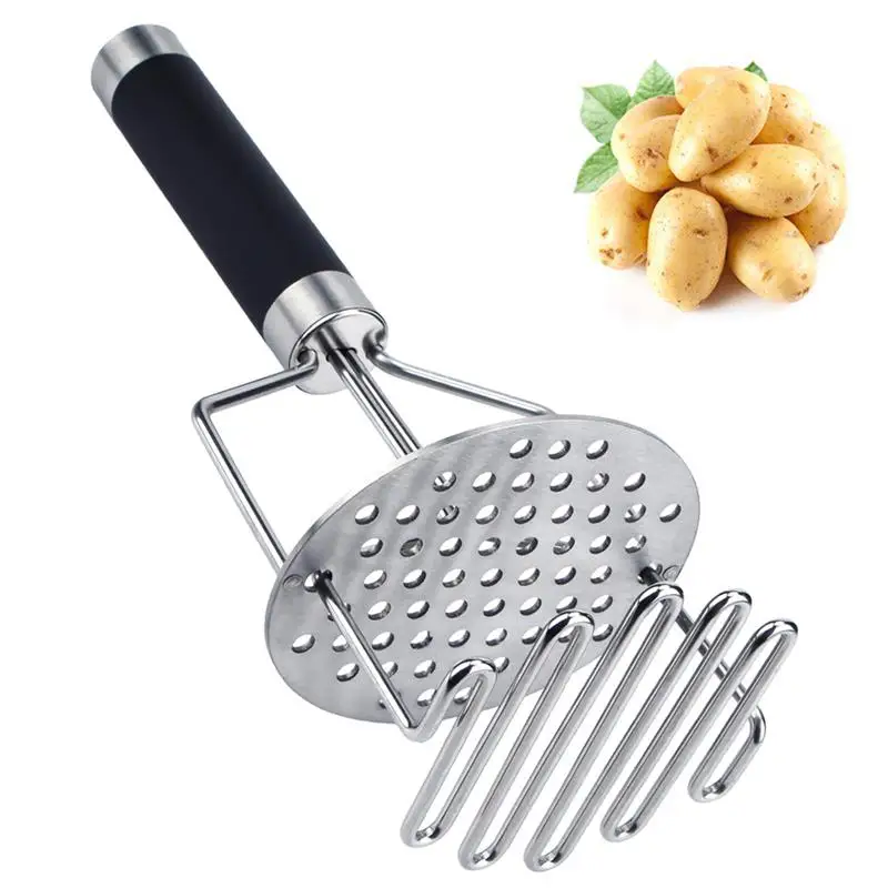 Stainless Steel Kitchen Masher Stainless Steel Cooking Masher