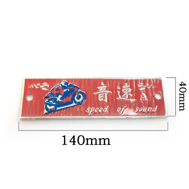 3D Aluminum Heat-resistant Motorcycle Exhaust Pipe Decal Sticker For Scorpio Two brothers Scorpio Arrow Leovince moto Sticker R