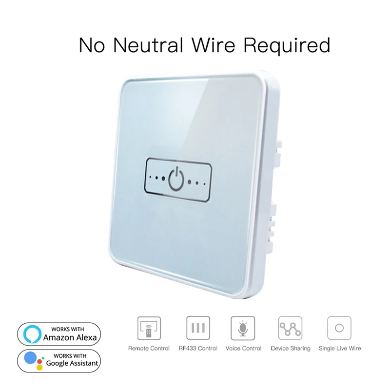 Новый тип 86 ZIGBEE нулевой переключатель FireWire сенсорный 2000 Вт умный голосовой