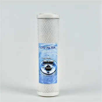 

Activated Carbon Filter 10 Inches CTO Carbon Water Filter Cartridge for Water Purifier System Activated Carbon Water Filter
