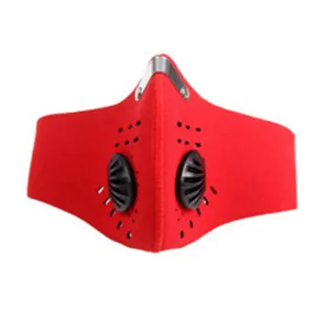 

1pcs Breathable Cycling Face Mask Sport Training Running Mask Anti-Pollution With Activated Carbon Filter