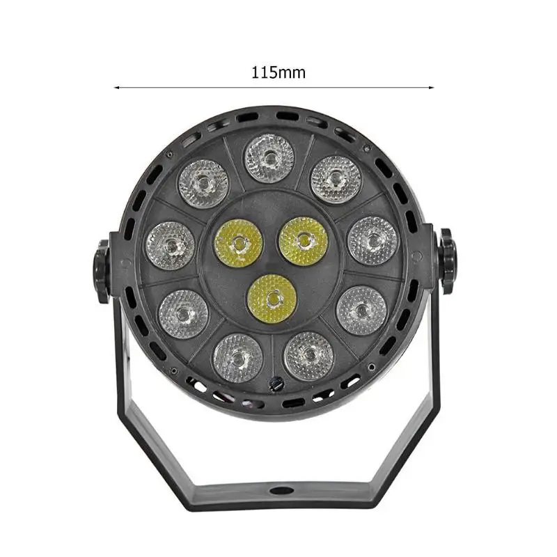 12LED мини сценический светильник KD-USB IP44 Водонепроницаемый US/EU KTV бар вечерние DJ диско РГБ Par лампа проектор с дистанционным управлением