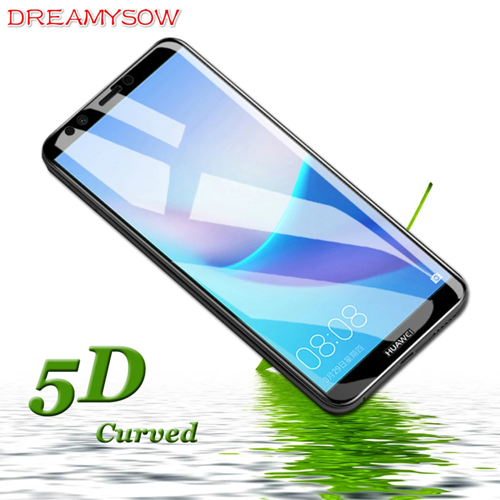 

5D Curved Full Tempered Glass For Huawei P30 P20 Lite Screen Protective Cover For Honor 8X 8A 8C 20i 10i P Smart Y9 Y6 2019 Film