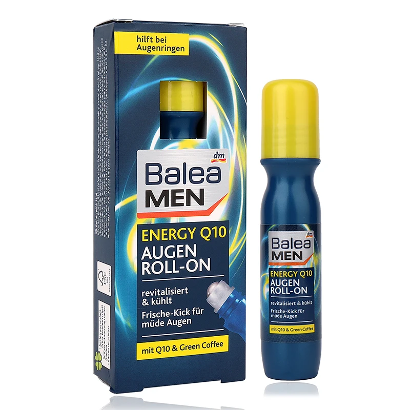 Original Germany Balea Men Energy Q10 Roll On Eye Cream Powerful Antioxidant Fatigue Reduce Dark Circles Puffiness Eye Massage Eye Cream Dark Circlespuffy Eyes Aliexpress