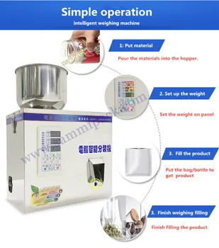 

Best price 2-50g Granule Filling Machine Coffee Bean Tea Filling Weighing Machine Nut Pet Food Pouch Packing Machine