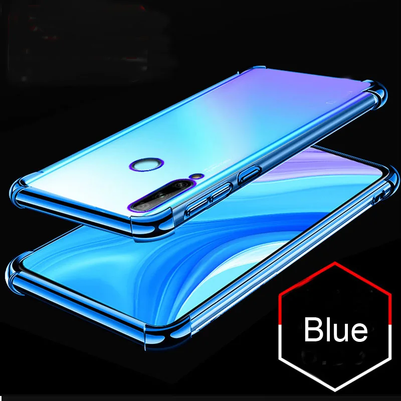 Красный цвет для huawei Enjoy 10 Plus Чехол подушки безопасности буфера полная защита чехол для huawei Enjoy 10 Plus ТПУ противоударный задняя крышка