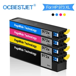 OCBESTJET – cartouche d'encre Compatible pour HP973 HP 973 973X 973XL Pagewide Pro 352dw 377dw 452dn 452dw 477dn 477dw 552dw 577dw 577z 