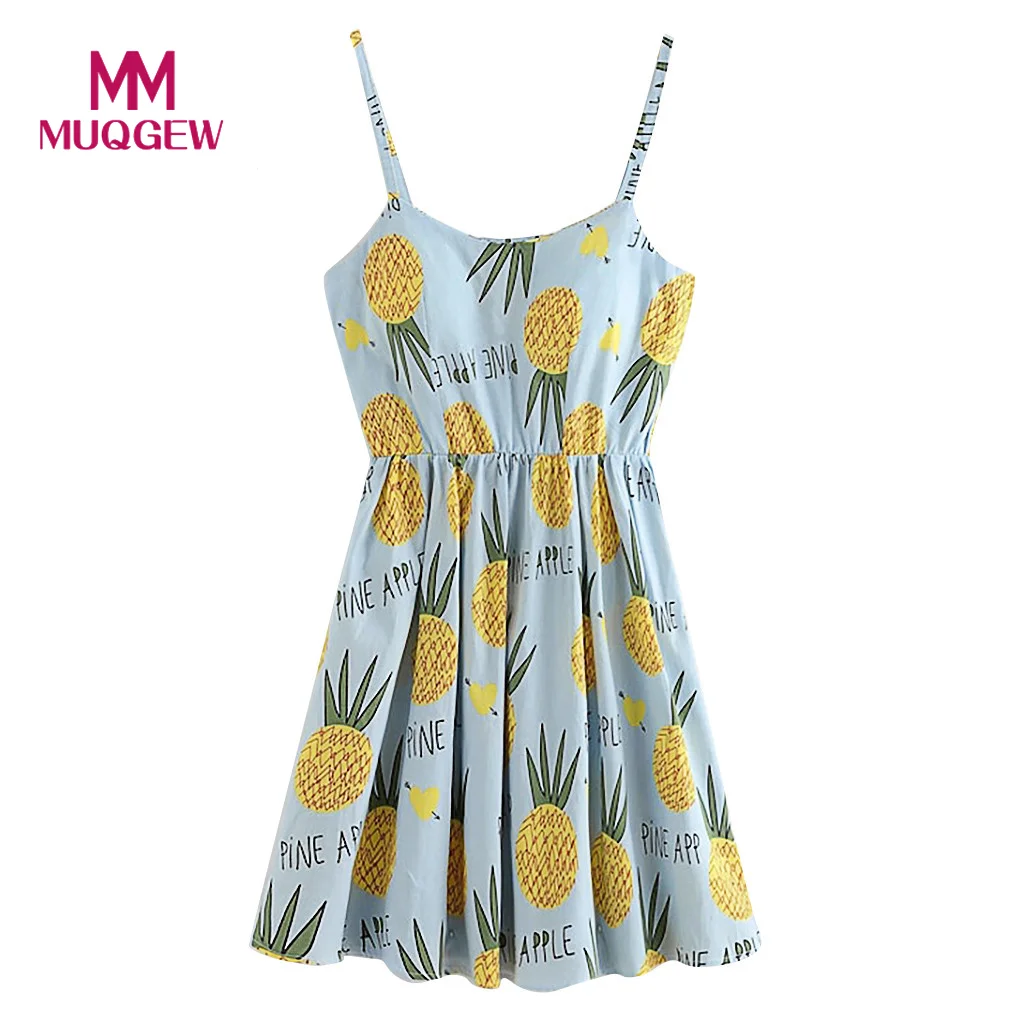 

Fashion Women Summer Dress Floral Printed Cami Bandage Sexy Hollow Out Elastic Waist Mini Dress vestidos de fiesta de noche