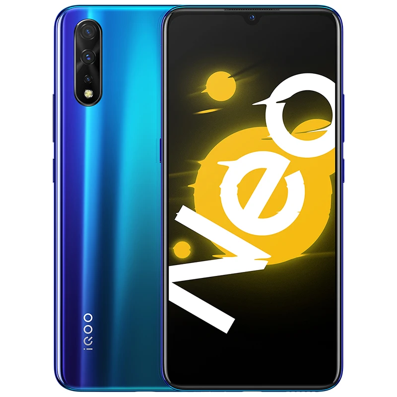 Mint Color vivo iQOO Neo 855 Plus мобильный телефон 8G 128G Snapdragon 855 Plus 33W Dash зарядка 4500mAh Celular Android смартфон - Цвет: Mint Color