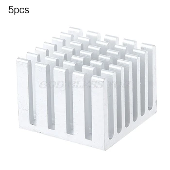 

5Pcs 20x20x15mm Cooling Accessories DIY Heatsink CPU GPU IC Memory Chip Aluminum Heat Sink Extruded Cooler Radiator