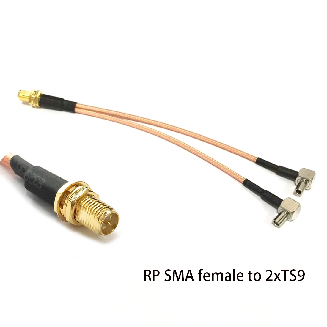 Sma männlich weiblich zu 2x ts9 Stecker y Typ Splitter Combiner RF Koaxial Pigtail Kabel für 3g 4g Modem Router – Detail 4
