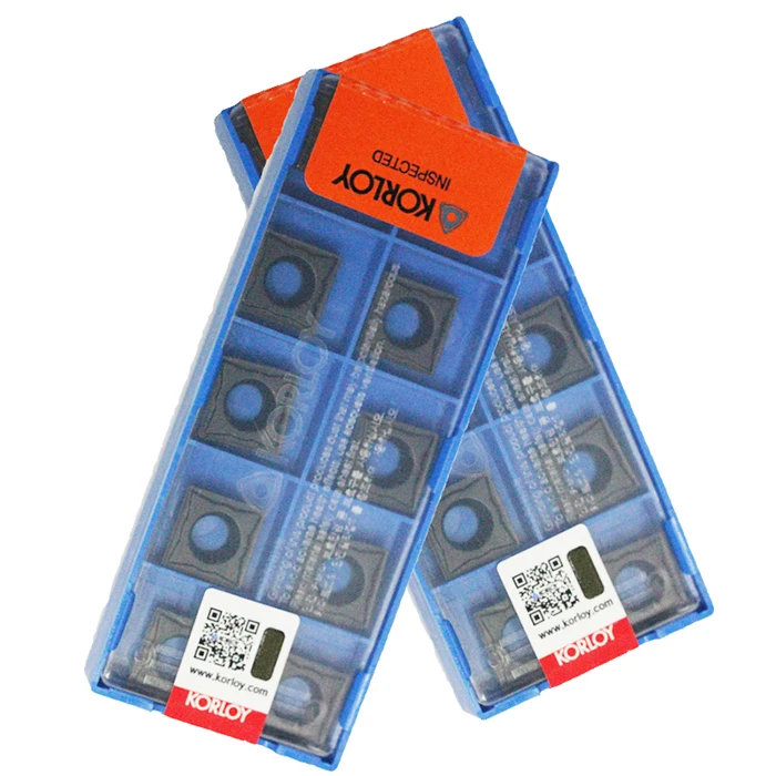 Корея KORLOY SCMT120404-C25 NC3210 SCMT120404-C25 PC9030 SCMT120404-HMP NC3020(10 шт./лот) резец для внутренней обточки вставки