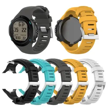 

Silicone Watch Band Wrist Strap Replacement for SUUNTO D6 Dive/D6I NOVO/D6I ZULU 100% Brand-New Quality Assurance