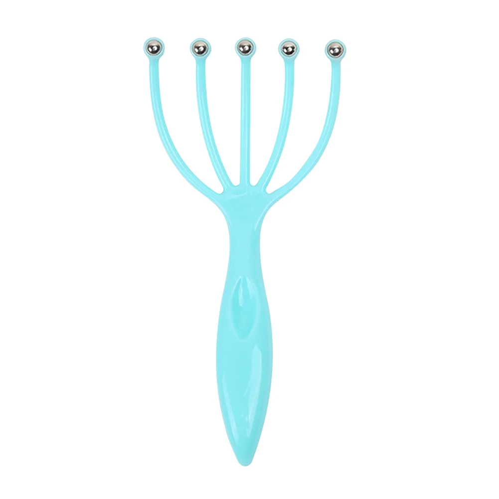 Relax Five Finger Claw Massage Head Relief Care Promote Blood Circulation Tool Octopus Head Scalp Neck Stress