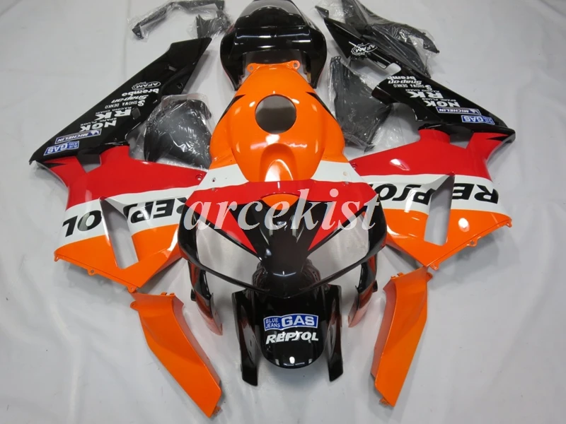 

Injection Mold New ABS Motorcycle Full Fairings kit Fit for CBR600RR F5 2005 2006 05 06 Body set Nice repsol