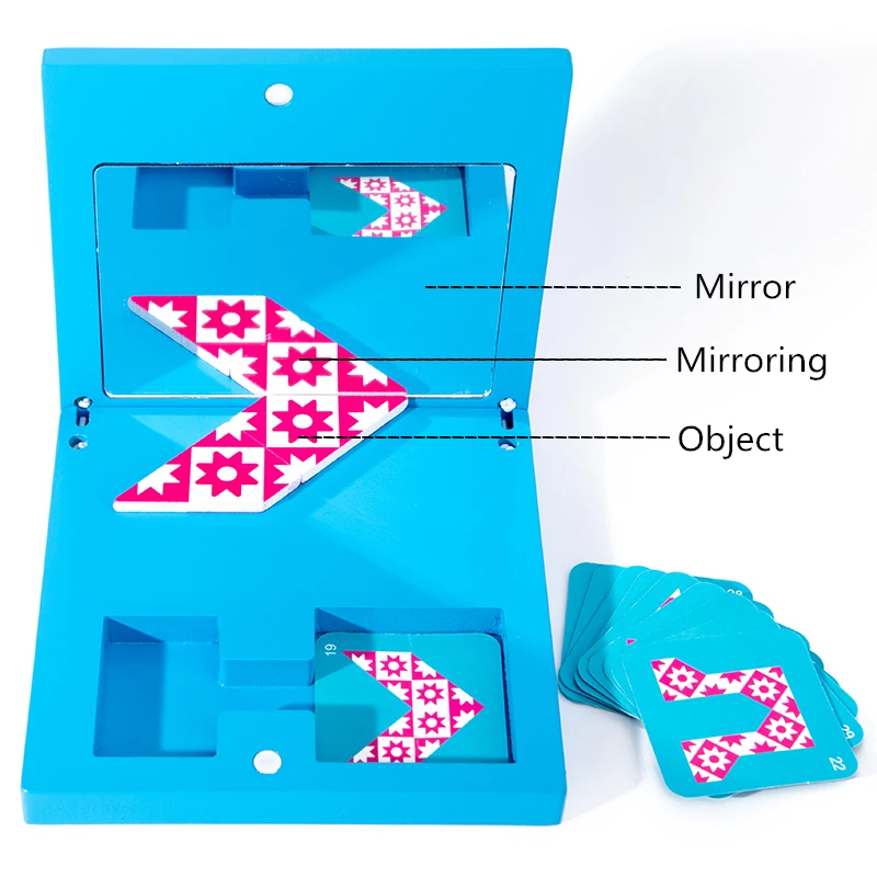 Montessori Educational Wooden Toys Mirror Imaging Puzzle Children Kids Education Sensory Toys Kindergarten Learning Didactic Montessori Educational Wooden Toys Mirror Imaging Puzzle Children Kids Education Sensory Toys Kindergarten Learning Didactic