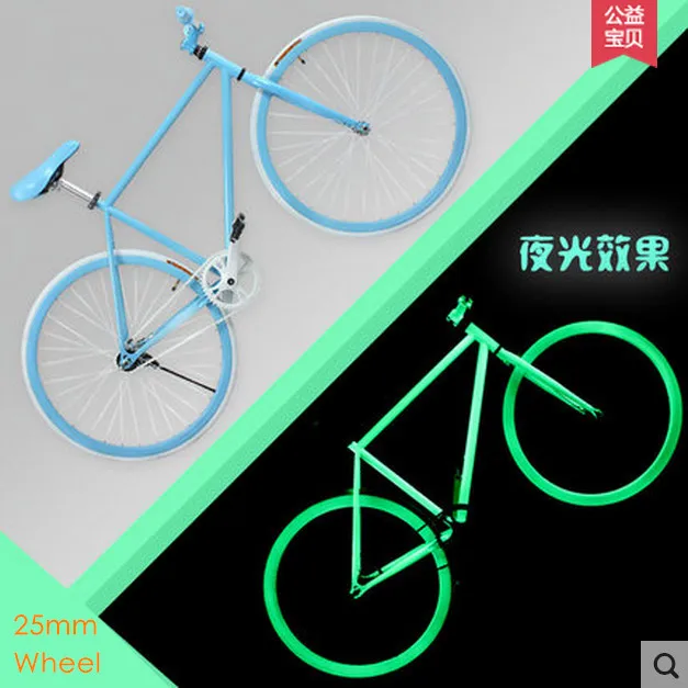 B blue X-Front, брендовый светящийся Высокоуглеродистый стальной велосипед с фиксированной передачей 700C, студенческий велосипед, ретро велосипед - Цвет: B blue