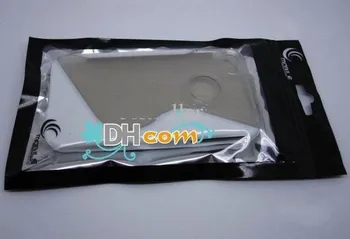 

Clear Zipper Plastic Retail Packaging Package Pouch Bag for iphone 6 plus case cell phone case Mobile Phone Accessories 100pcs