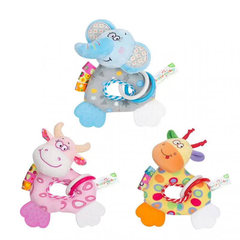 1Pcs Newborn Baby Plush Stroller Toys Baby Rattles Mobiles Cartoon Animal Hanging Bell Educational Baby Toys Baby Teether Rattle 1Pcs Newborn Baby Plush Stroller Toys Baby Rattles Mobiles Cartoon Animal Hanging Bell Educational Baby Toys Baby Teether Rattle