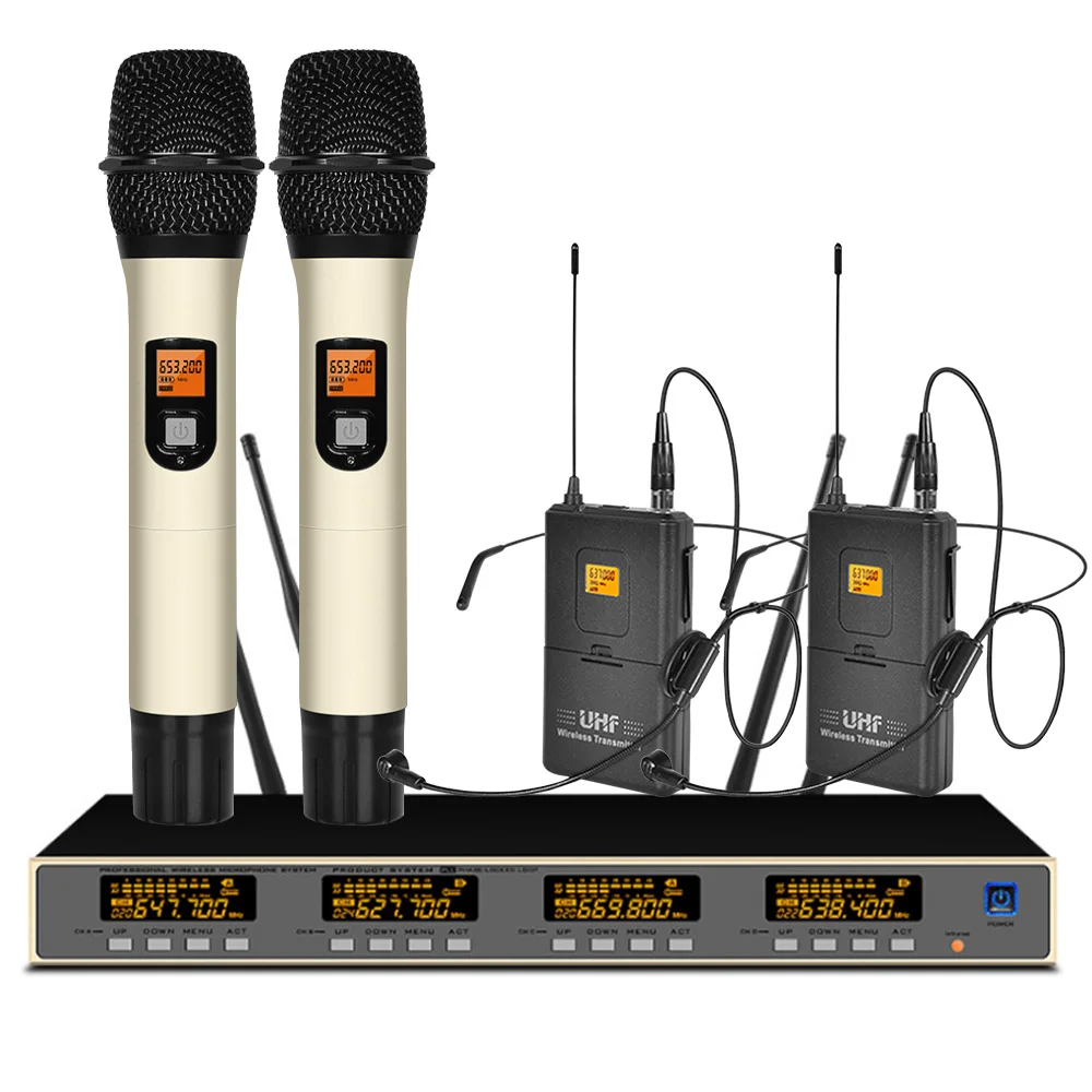 

Professional UHF wireless microphone headset handheld microphone for outdoor event stage performance microphone wireless