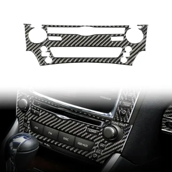 

Carbon Fiber Car Interior AC+CD Panel Trim Cover For Lexus IS250 IS300 IS350 2006-2012 Car Panel Trim Cover