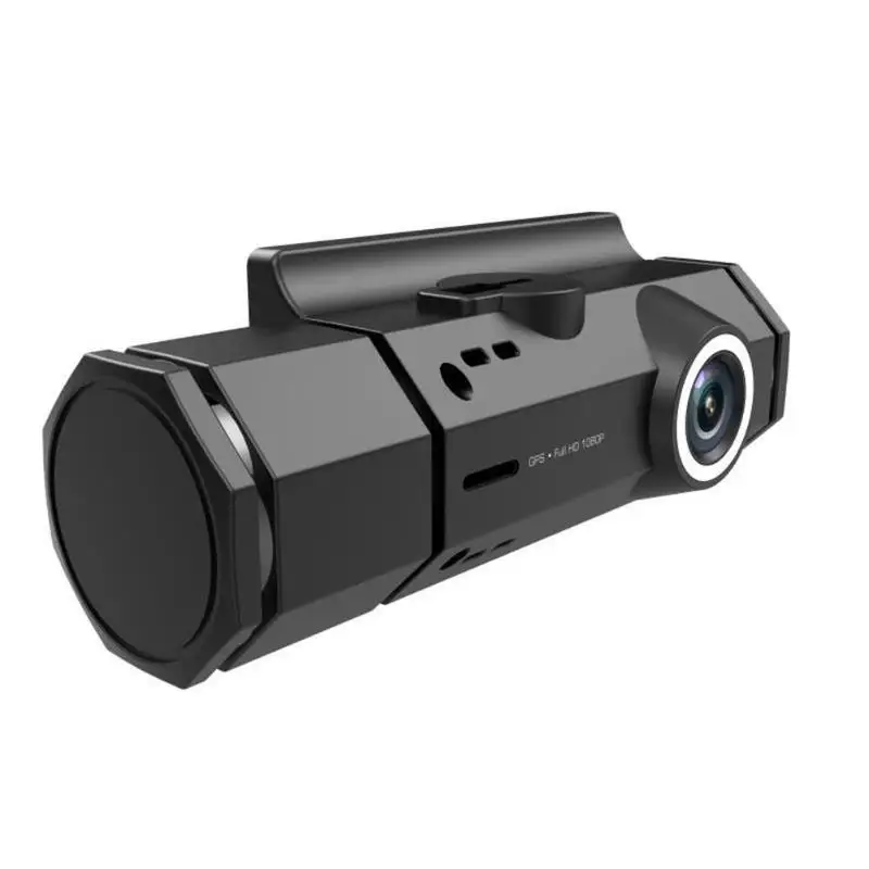 Автомобильная dvr камера Классическая нежная текстура J1 HD 1080P прочная Автомобильная dvr камера двойной объектив gps трек ночное видение приборная панель камера