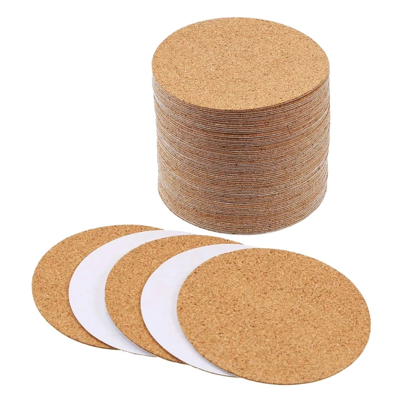 Hotselfadhesive Cork Coasters,cork Mats Cork Backing Sheets For