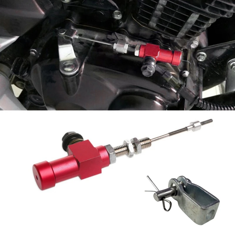 1PCS Motorcycle Hydraulic Clutch Master Cylinder Rod Brake Pump Auto Replacement Parts Aluminum Alloy