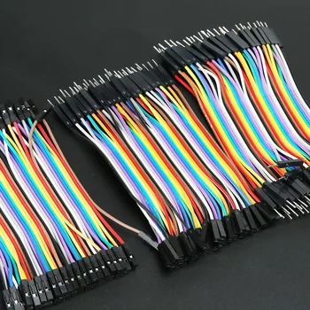 

120Pcs Hight Quality Colorful Good Male To Female Dupont Wire Jumper Cable For Arduino Breadboard 11cm