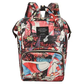 

Schoolbag Bag Backpack Mummy Bag Nappy Bottle Bag Large Capacity Baby Bag Travel Backpack Nursing Bag Plecak Rugzak
