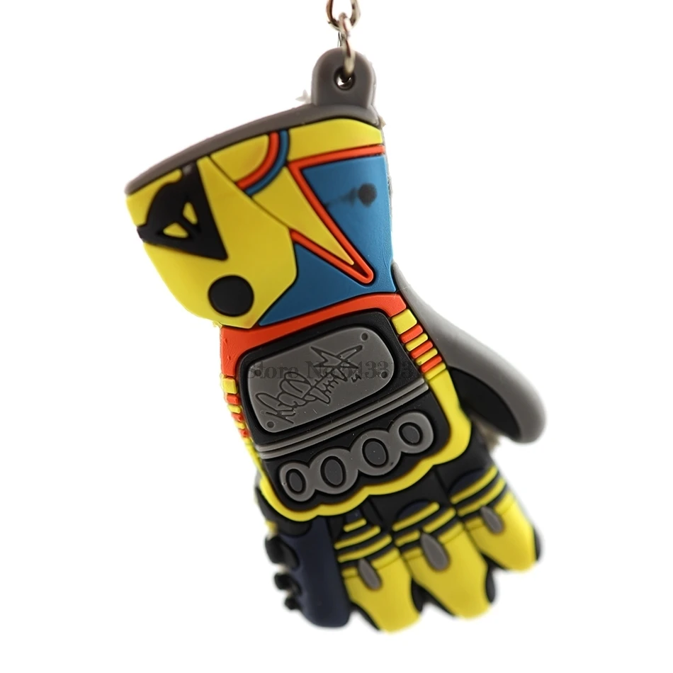 Motorcycle gloves motorcycle Moto Glove Key Ring For Valentino Rossi Orange Gloves Off Road Summer Tactical | Автомобили и