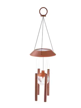

Color Changing Crack Glass Ball Solar Wind Chime Garden Light Kids Room Wall Hanging Luminous Wind Chime Home Decoration