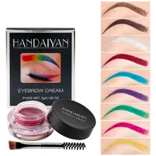 

Potenziatori Sopracciglia Tint Eyebrows Coloration Gel A Sourcil Pommade Kit Tinte De Para Cejas Kredka Do Brwi Maquillage