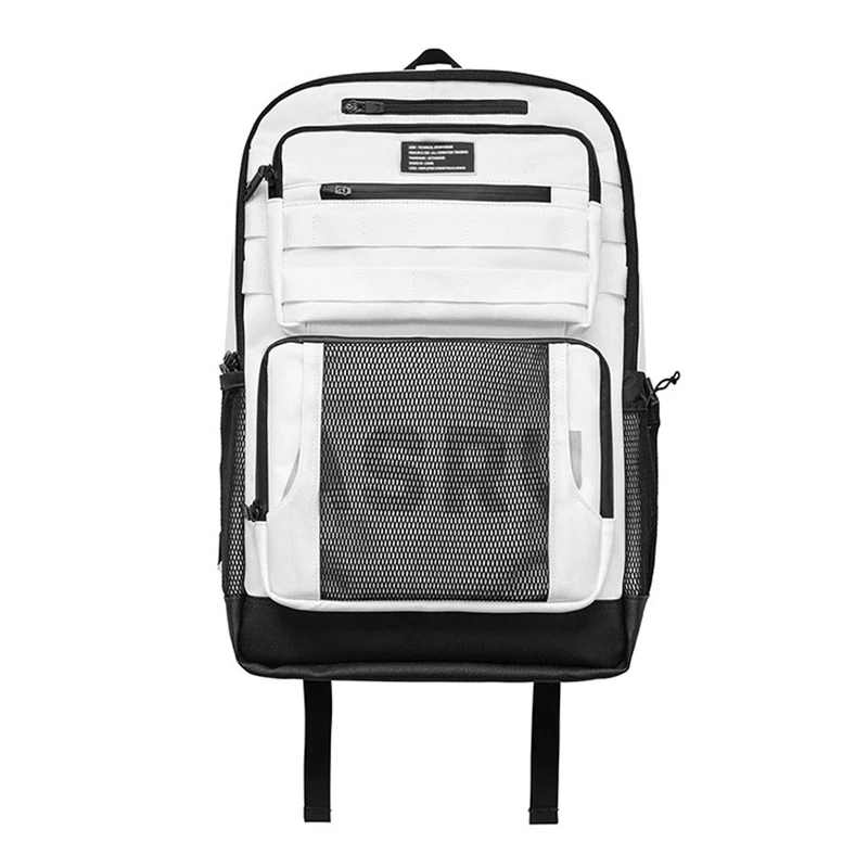 

2019 New Sport Removable Backpack Men Multifunction Backpack Business Bag Unisex Black White Ultralight Backpack Thin Back Pack