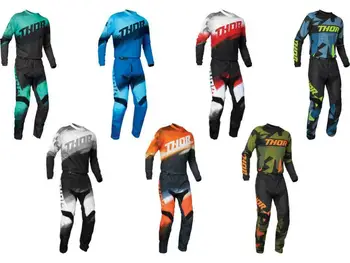 

2021 MX Sector Vapor Warship Jersey & Pant Combo Set ATV Motocross Riding Gear Set Top Dirt Bike Suit moto clothing