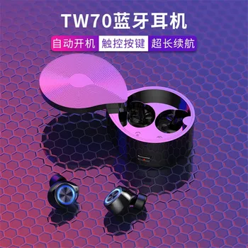 

Bluetooth 5.0 Wireless Earbud mini support Touch Control/Siri 3D surround soud Bluetooth Stereo Air Earphone for iPhone Samsung