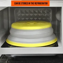 Складная крышка для еды, блюдо для микроволновой печи, крышка дуршлага, ситечко для фруктов, овощей, Многофункциональный кухонный инструмент