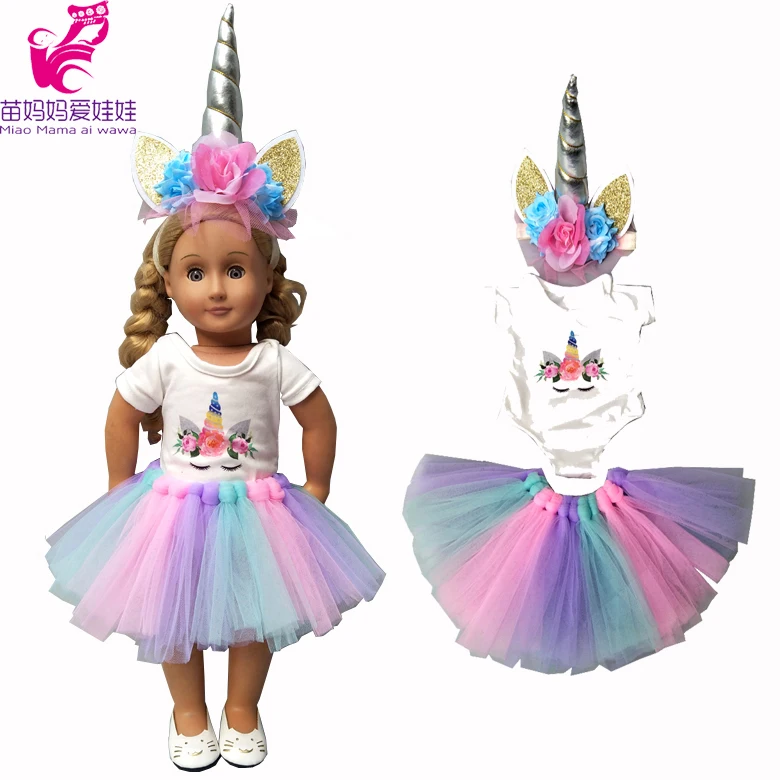 18 &quotДевочка Кукла платье для 43 см новорожденного ребенка кукла одежда 40 reborn baby