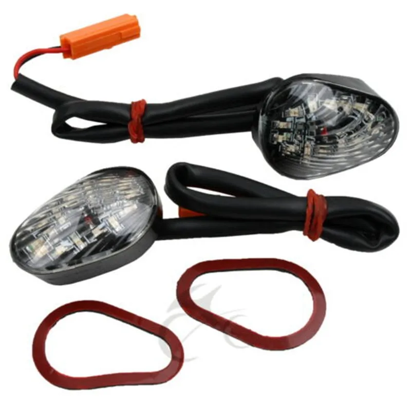 

Motorcycle Clear Flush mount LED Turn Signal For Honda CBR600RR 03-08 CBR1000RR 2004-2008 2005 2006 2007