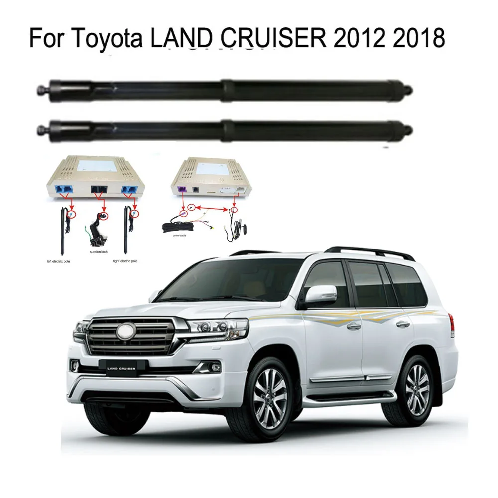 New Electric tailgate refitted for Toyota LAND CRUISER tailgate 2012 -Tail box intelligent electric tail door Power lift Lock New Electric tailgate refitted for Toyota LAND CRUISER tailgate 2012 -Tail box intelligent electric tail door Power lift Lock