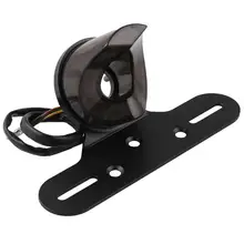 Мотоцикл номерной знак FrameExcellent ABS корпус лампы с железным кронштейном с красным хвостом Универсальный светильник