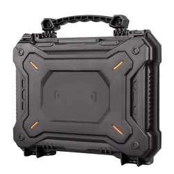Tático 32cm 12.6 Polegada pistola caso de mão com espuma acolchoado militar tiro arma revista caixa protetora acessórios caso da câmera