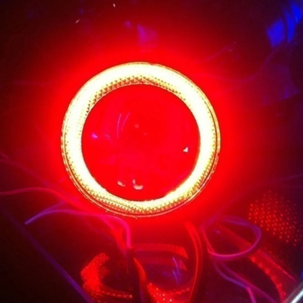 Универсальная противотуманная лампа Angel Eye COB Halo кольцевой проектор светодиодный противотуманный светильник прочный 3 дюйма лампа Angel Eye