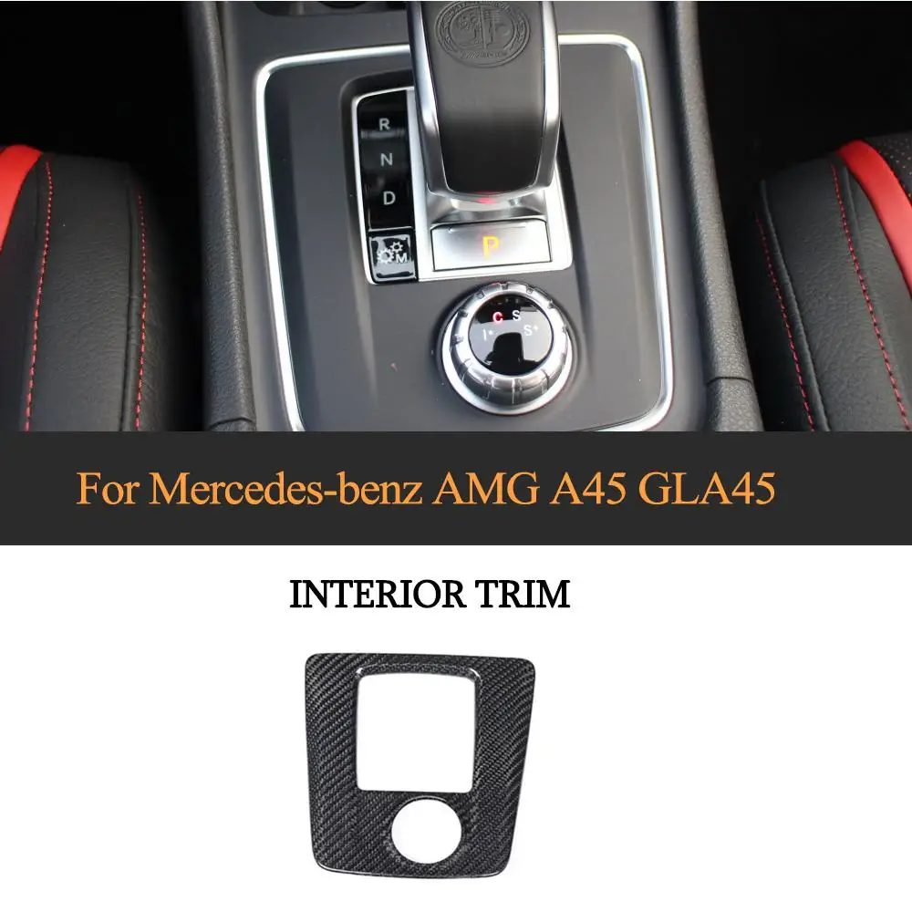 Для Mercedes-Benz W176 A45 C117 X156 CLA45 AMG 16-19 внутренняя отделка из углеродного волокна корпус