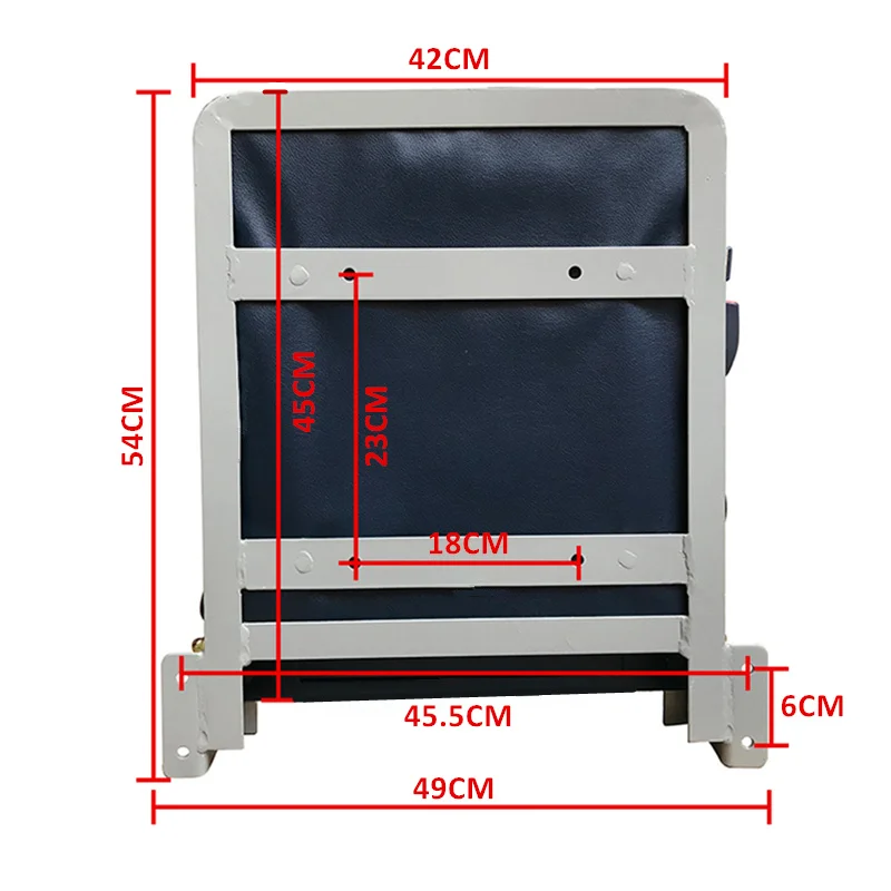 ALWAYSME Wall Mount Seat Flap Chair For Ambulance,MPV,Bus