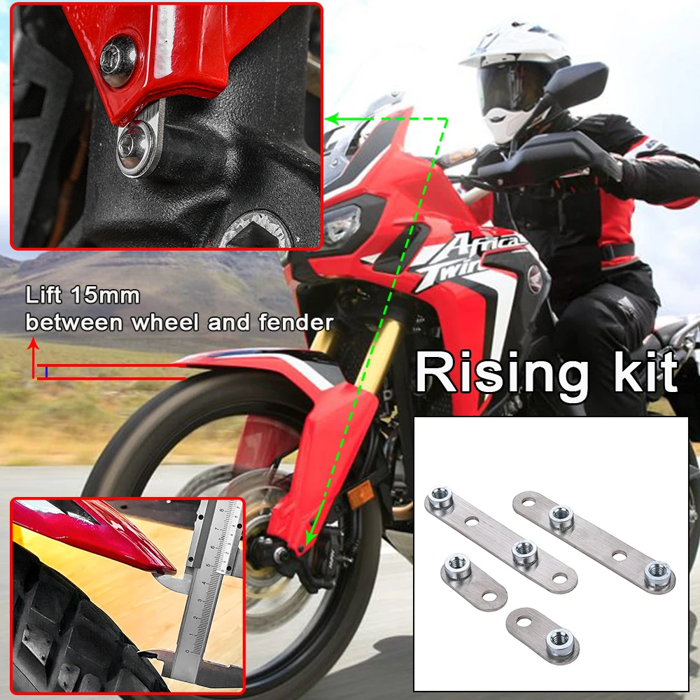 Комплект для поднятия крыла заднего Honda CRF1000L Africa Twin Hugger брызговик подъемный