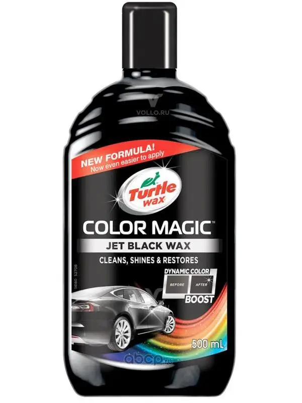 TW Восковый автополироль черный COLOR MAGIC JET BLACK WAX 500мл(6шт) 52708