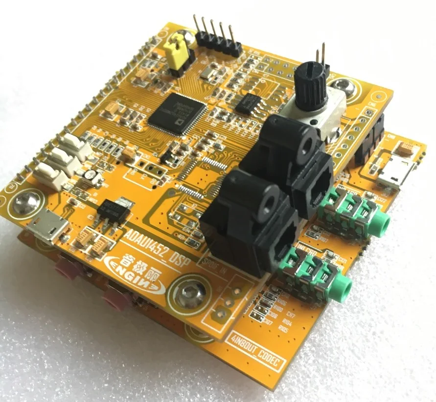 4 Input and 8 Output Electronic Crossover / IIS Audio Processing / DAC Decoder Board