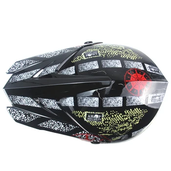 

Hot Professional Racing Motocross Casque Hors Route Motorcycle Helmet Mock black XL(0.59-0.6m)
