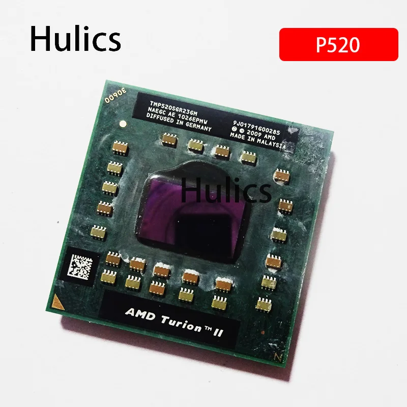 Hulics оригинальный AMD Turion II двухъядерный мобильный P520 - TMP520SGR23GM 2 3 ГГц тетрадь 2009 09